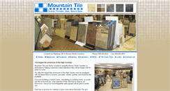 Desktop Screenshot of mountaintilenc.com